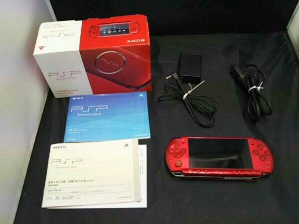 PSP Playstation Portable Radiant Red PSP-3000RR japan game SONY F/S