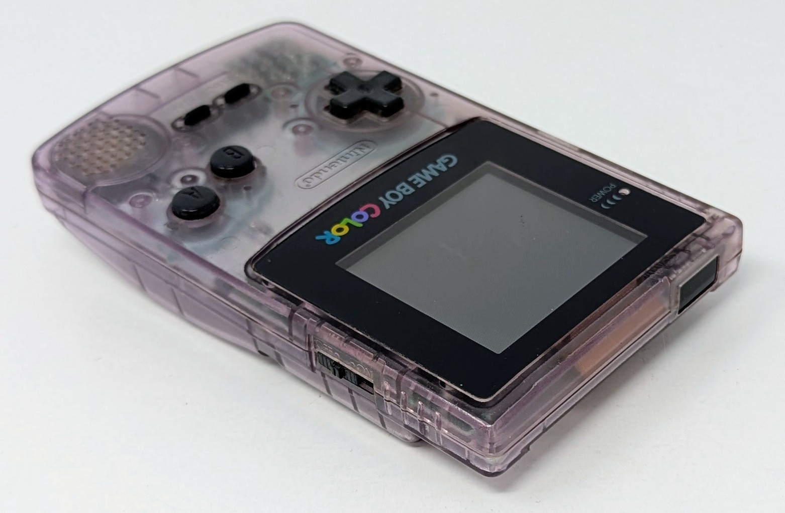 Nintendo Game Boy Color Atomic Purple Handheld System – Working- Sound Issue