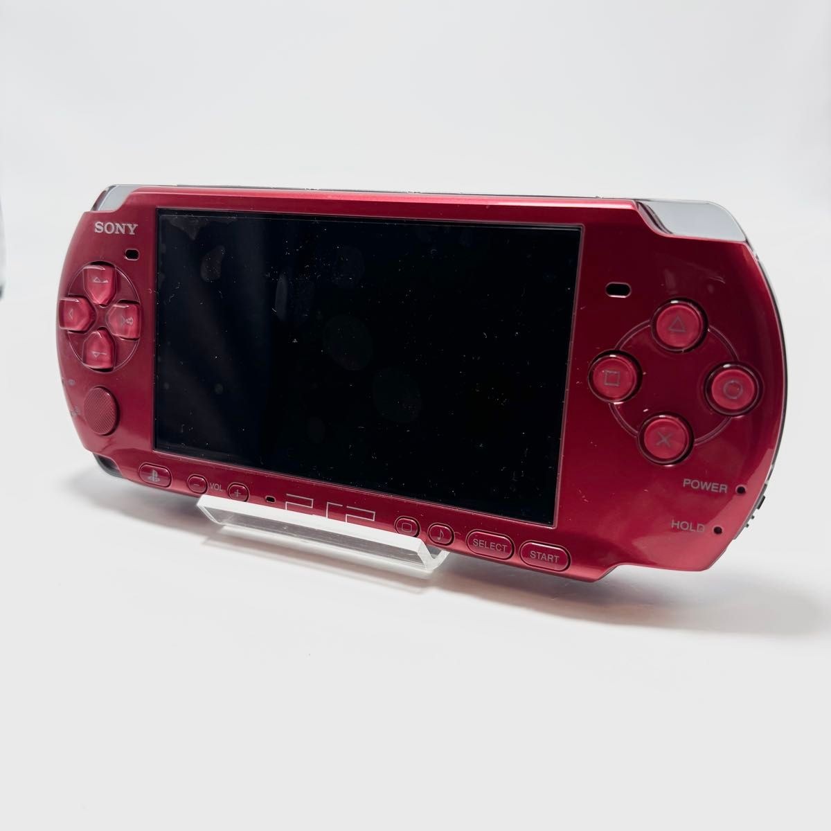 Sony PSP‑3000 Radiant Red Carnival Color Console Tested Working – Japan Model