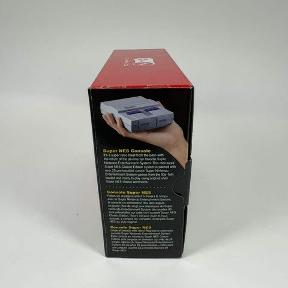 Super Nintendo NES Classic Edition Console Gaming System CLV-001 Gray