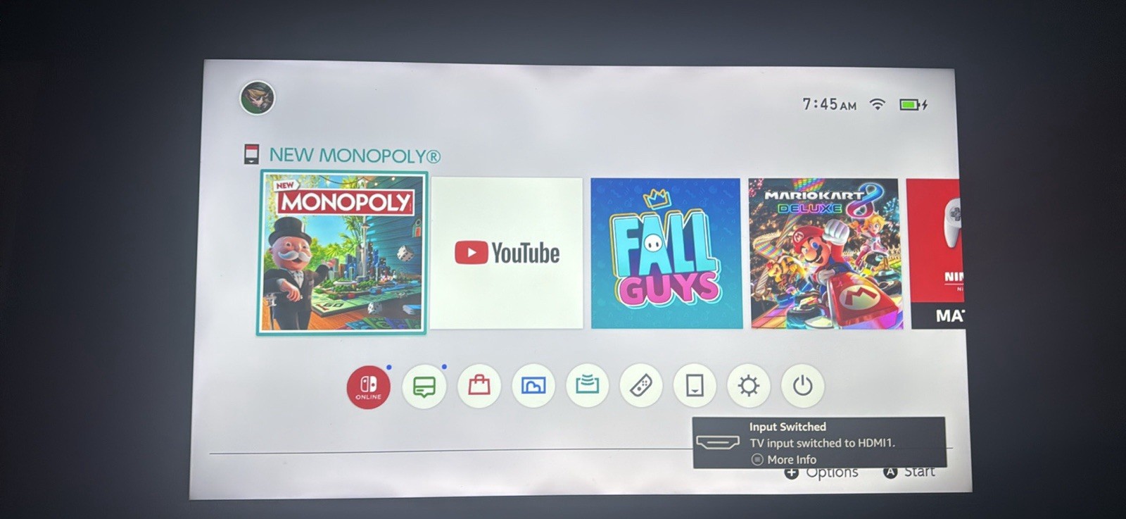 Nintendo Switch OLED Model Gray White Mario Kart 8 Deluxe Monopoly