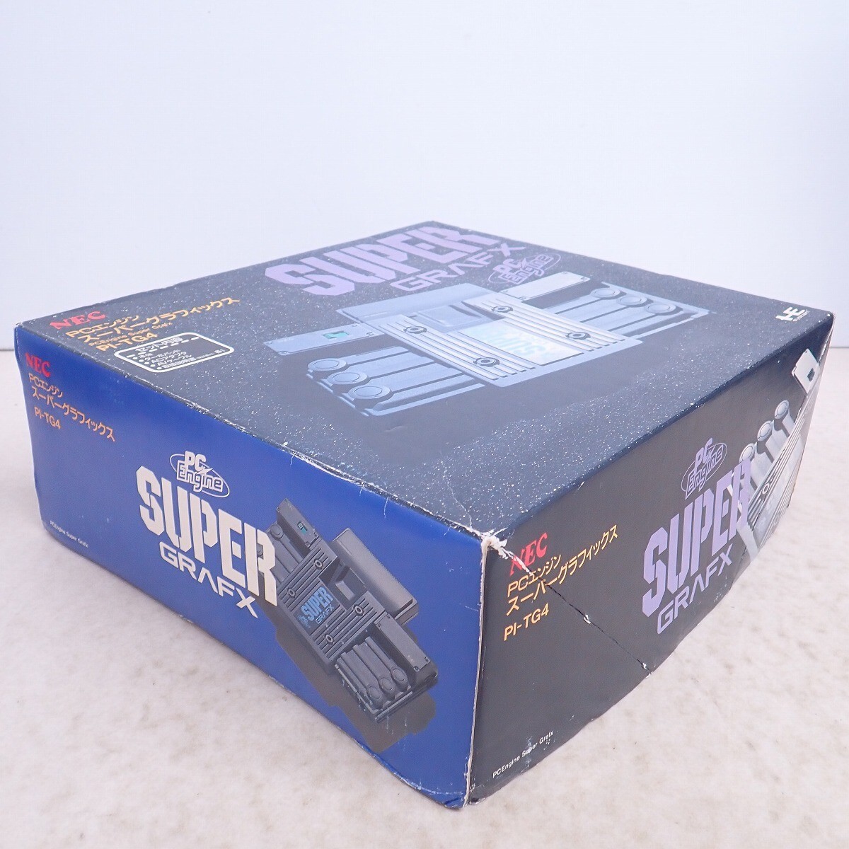 NEC PC Engine SUPER GRAFX Console PI-TG4 Japan Tested and Working