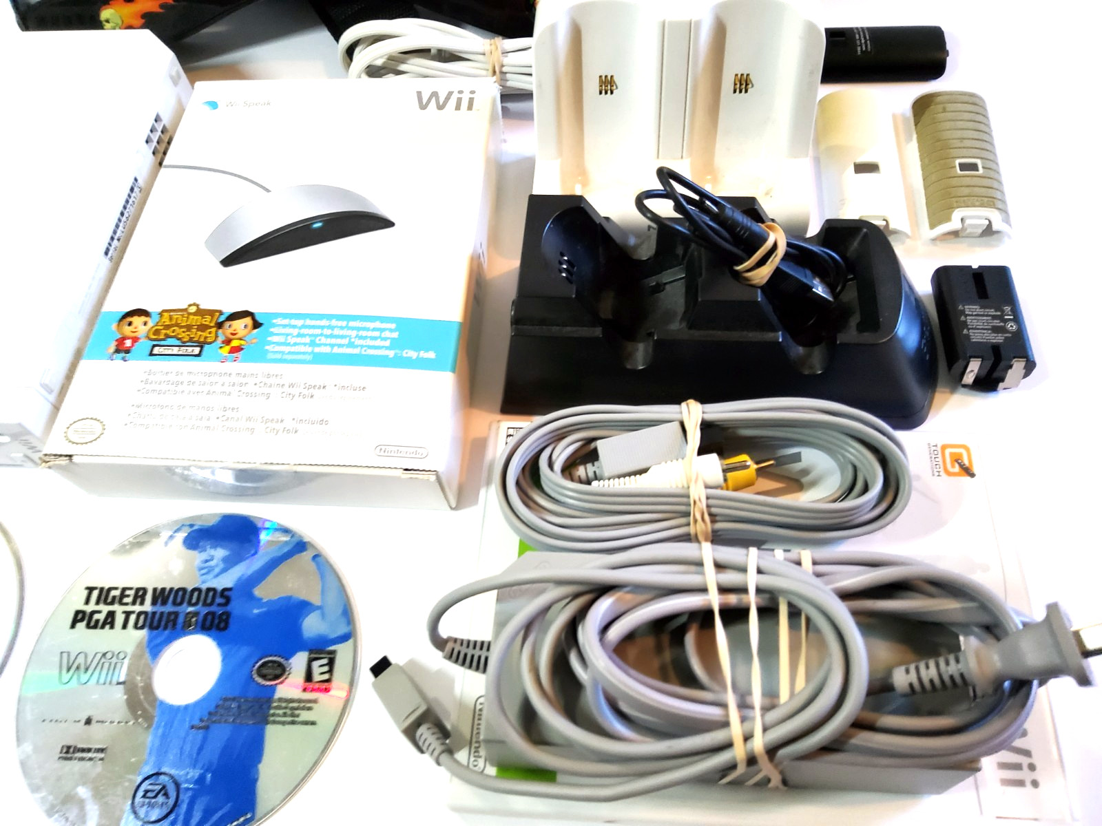 Nintendo Wii Console w/ Accessories FOR PARTS UNTESTED Various Items