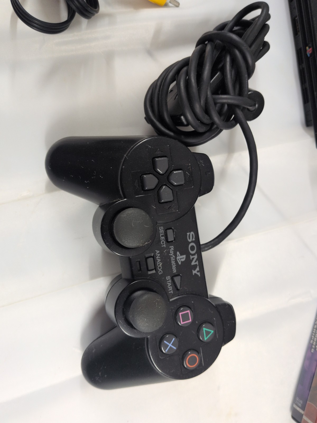 Sony PlayStation 2 Slim PS2 Console SCPH-77001 & 19 Game Bundle w/ Controller…
