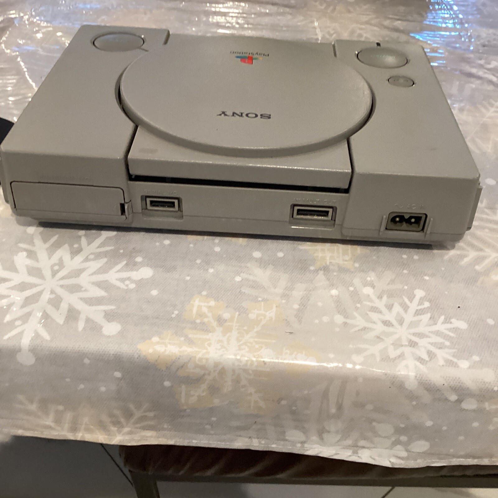 Sony PlayStation One (PS1) Gray Console (SCPH-5501) With 1Game Tested Working