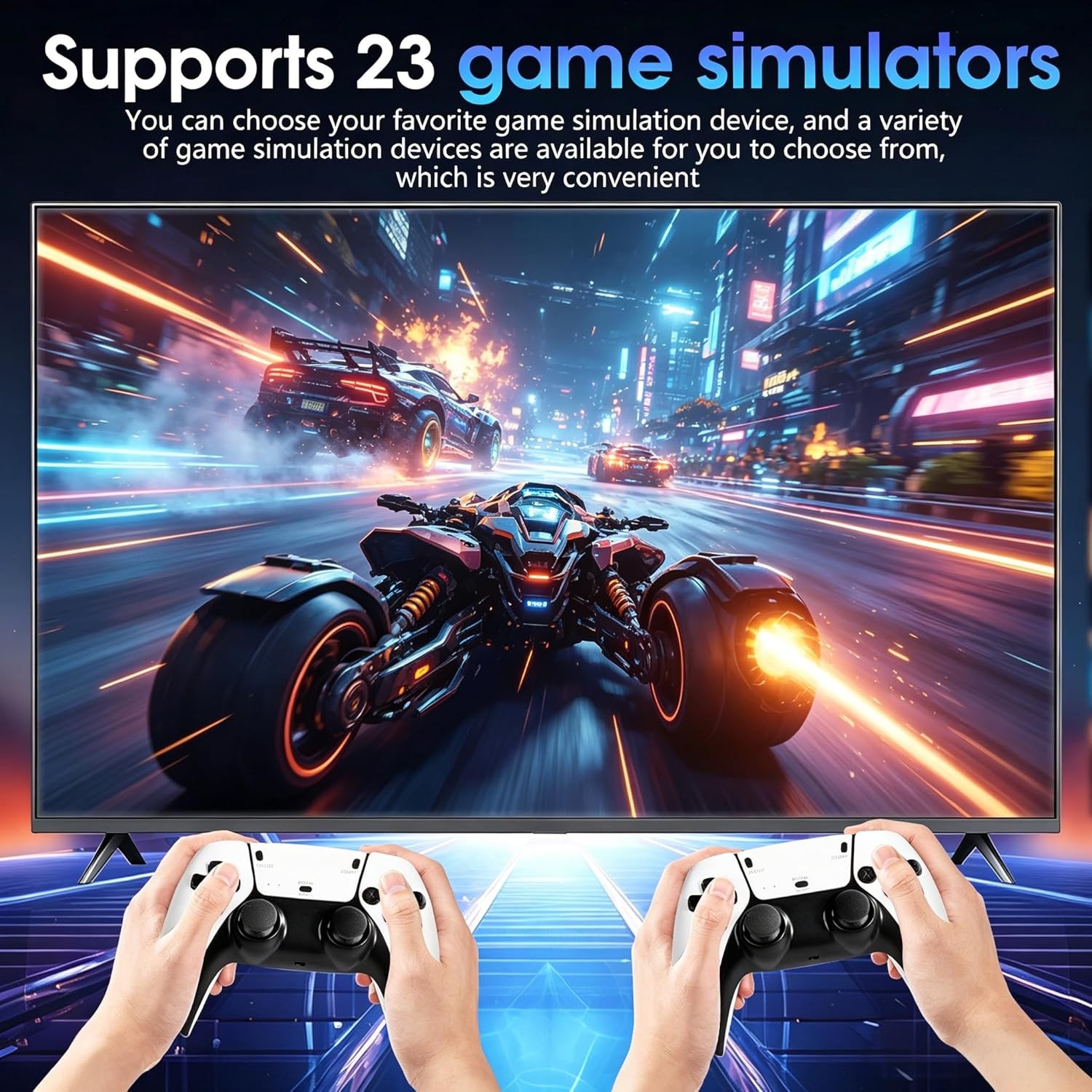 HDMI Retro Game Stick 40000 Games 23 Emulators Dual Wireless