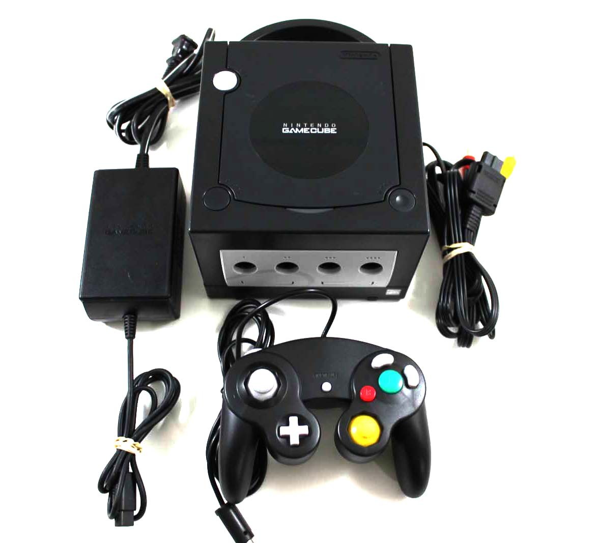 Black Nintendo Gamecube System Console