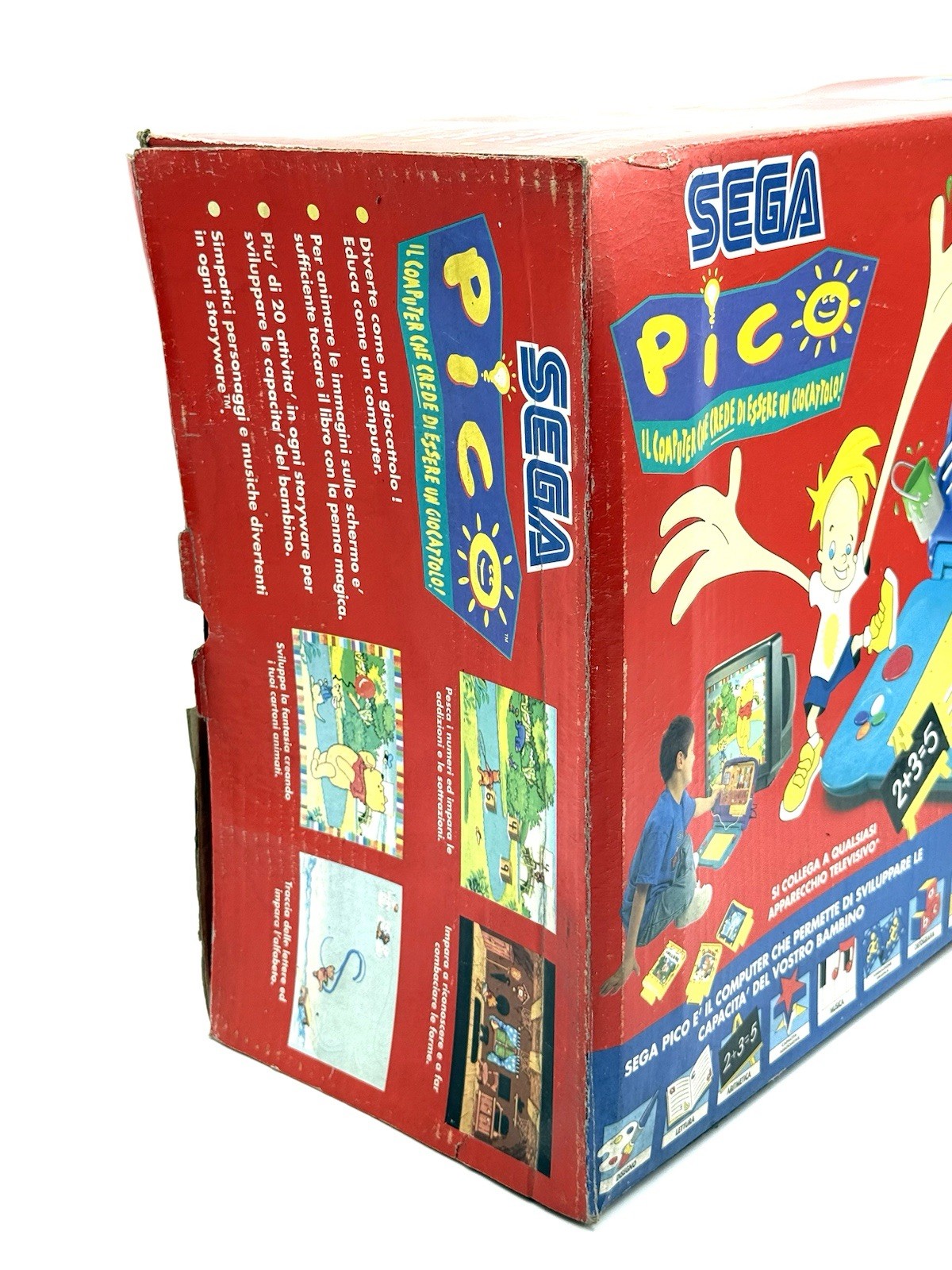 90s VINTAGE Sega Pico Video Game Console NEW OLD STOCK VIDEO GAME RARITY EQ