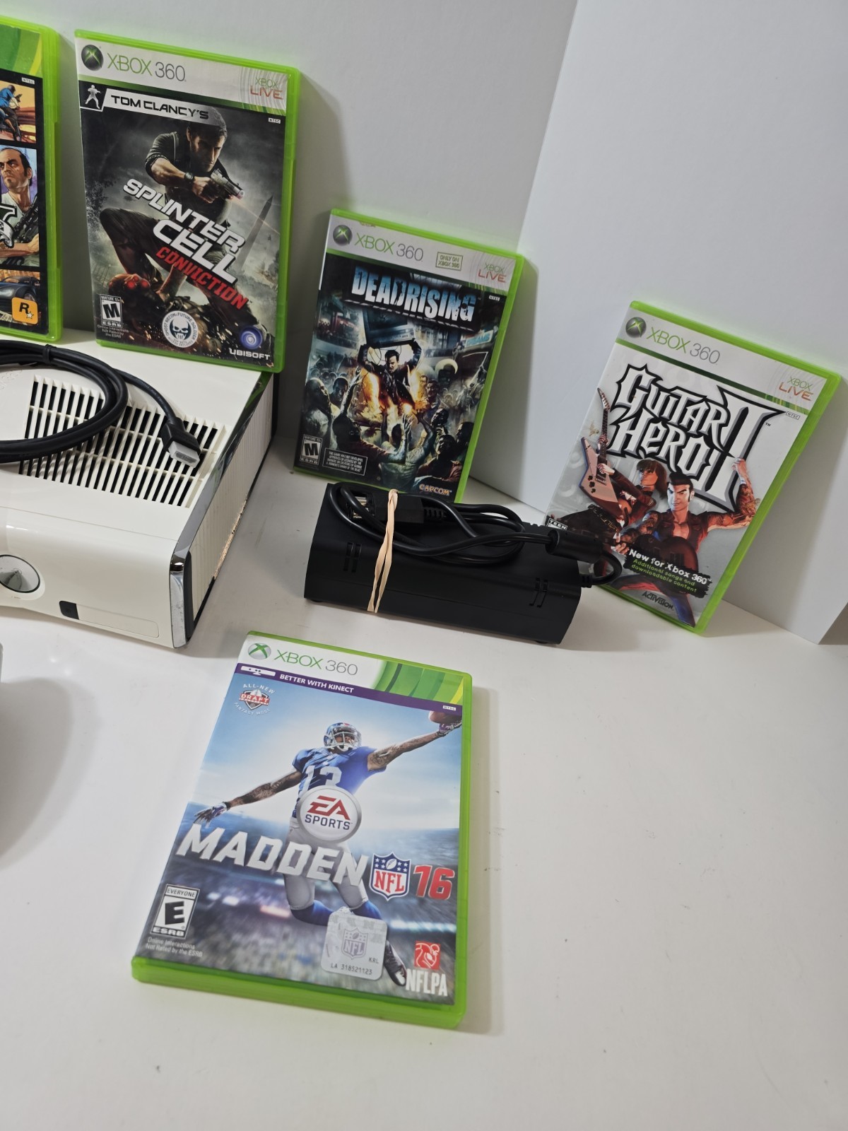 XBox 360 Slim 250GB Console 8 GAME MEGA BUNDLE! CLEAN/TESTED! SHIPS FREE 🔥