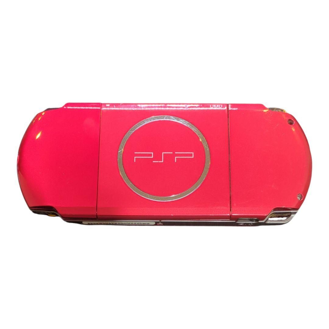 PSP 3000 Radiant Red RR Console only No Battery from japan USED