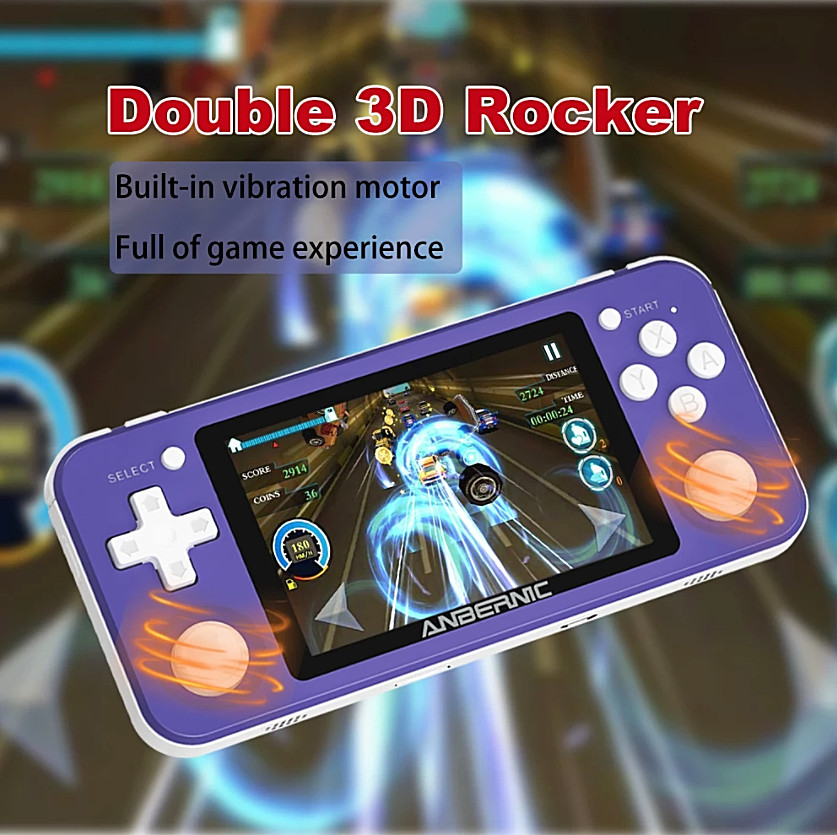Anbernic RG351P Retro Game Console Handheld Linux 64Bit 128G 2500Game IPS Screen