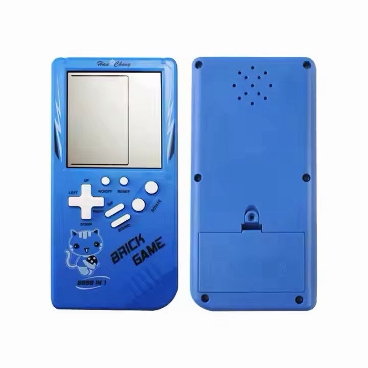 2-Pack Blue Retro Handheld Game Console 3.5” LCD – Portable Classic Gaming