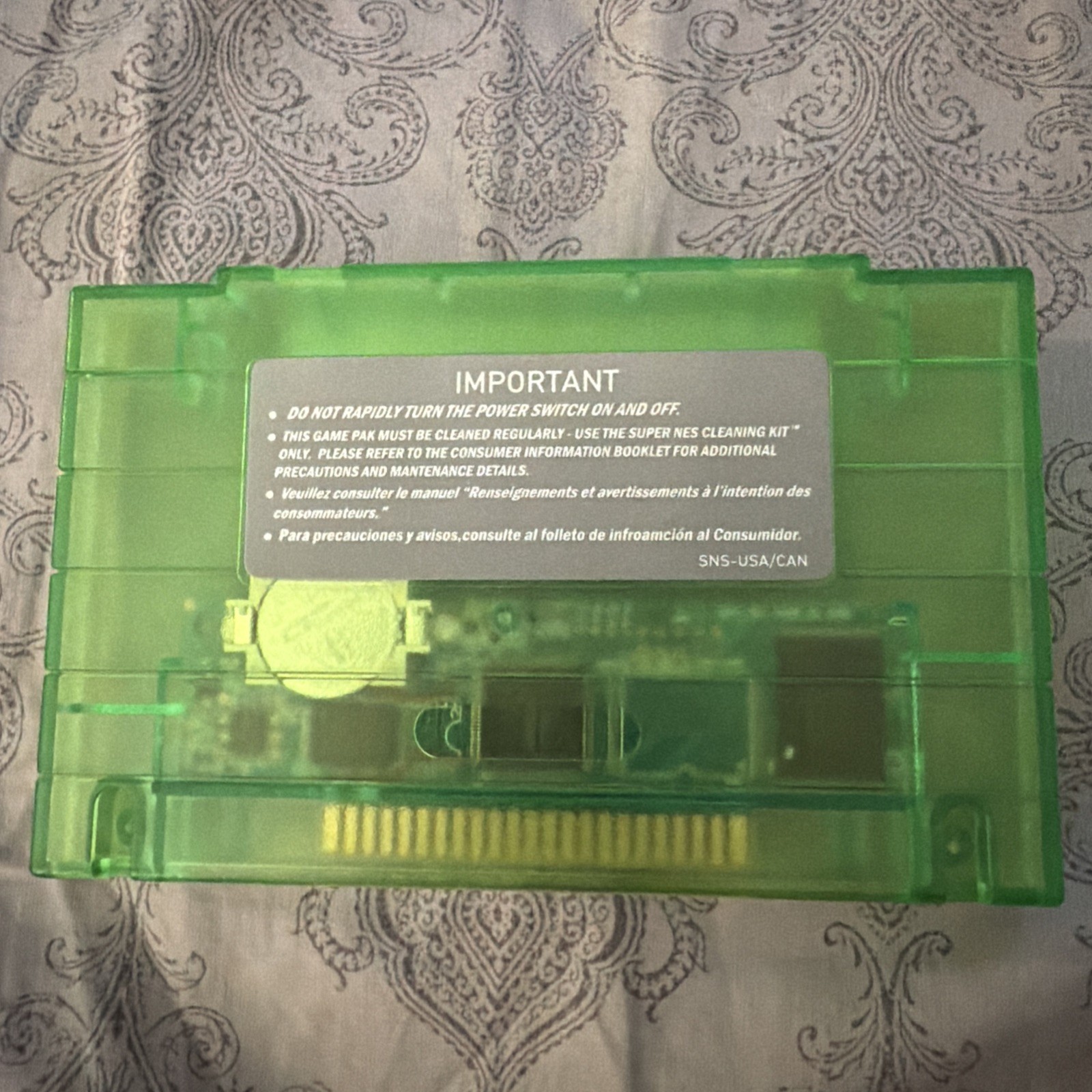 65 in 1 Multi Game Cartridge for SNES – 16Bit Classic Game Consoles