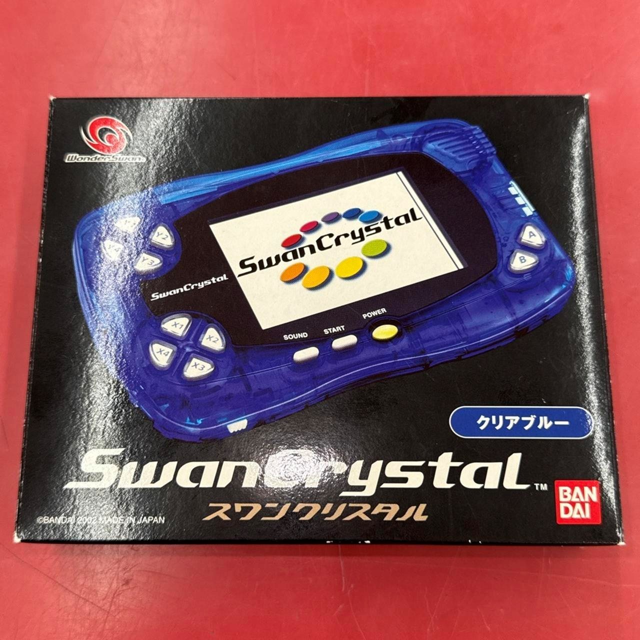 BANDAI WonderSwan Crystal SCT-001 Console From Japan A1854