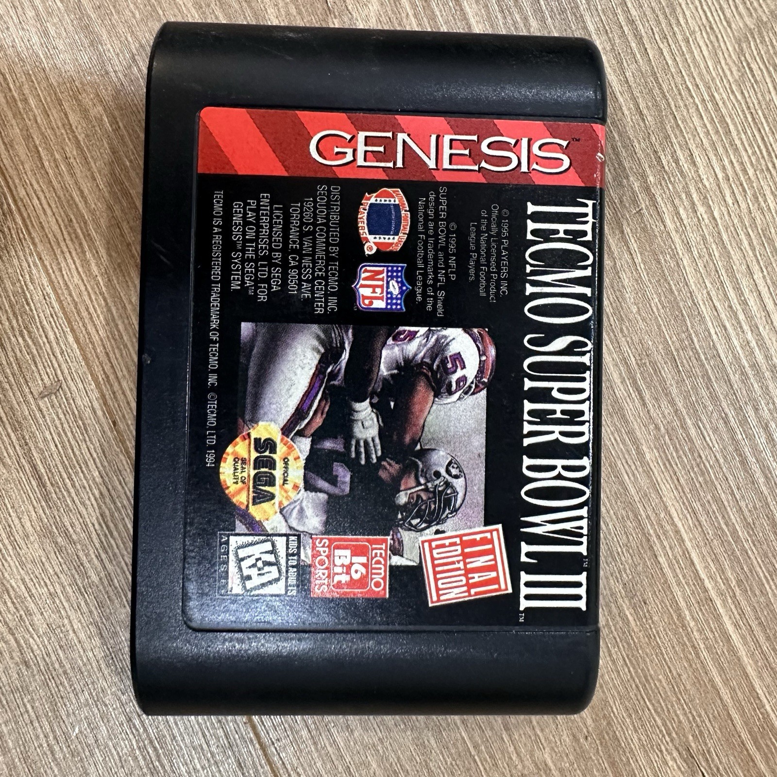 Sega Genesis Model 1 MK-1601 16 Bit With Controller And Game Tested