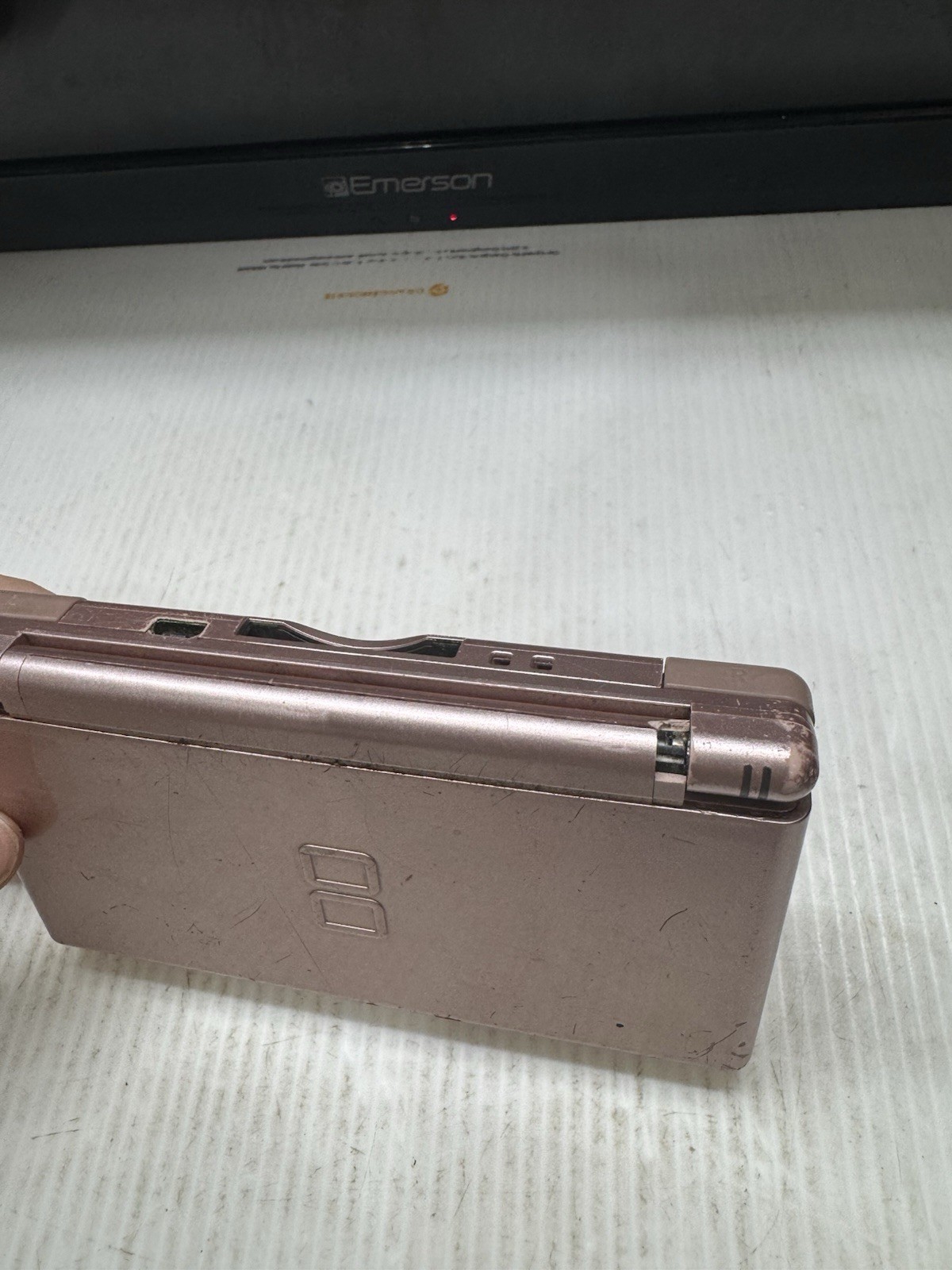Nintendo DS Lite Video Game Handheld Console – Metallic Rose Tested Acceptable