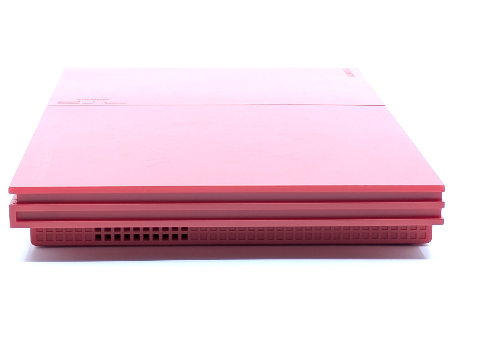 Sony PS2 Slim Cinnabar Red SCPH-90000 CR Console NTSC-J Tested Working