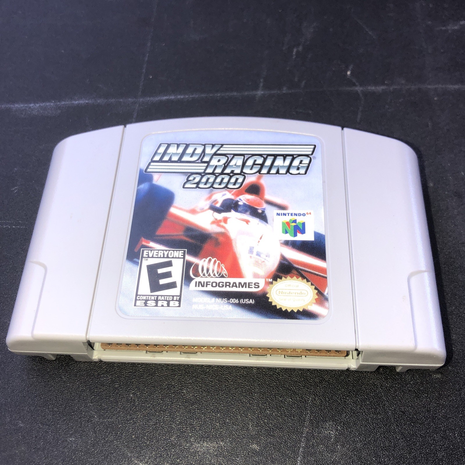 Indy Racing 2000 (Nintendo 64, 1997) Tested & Working NICE!
