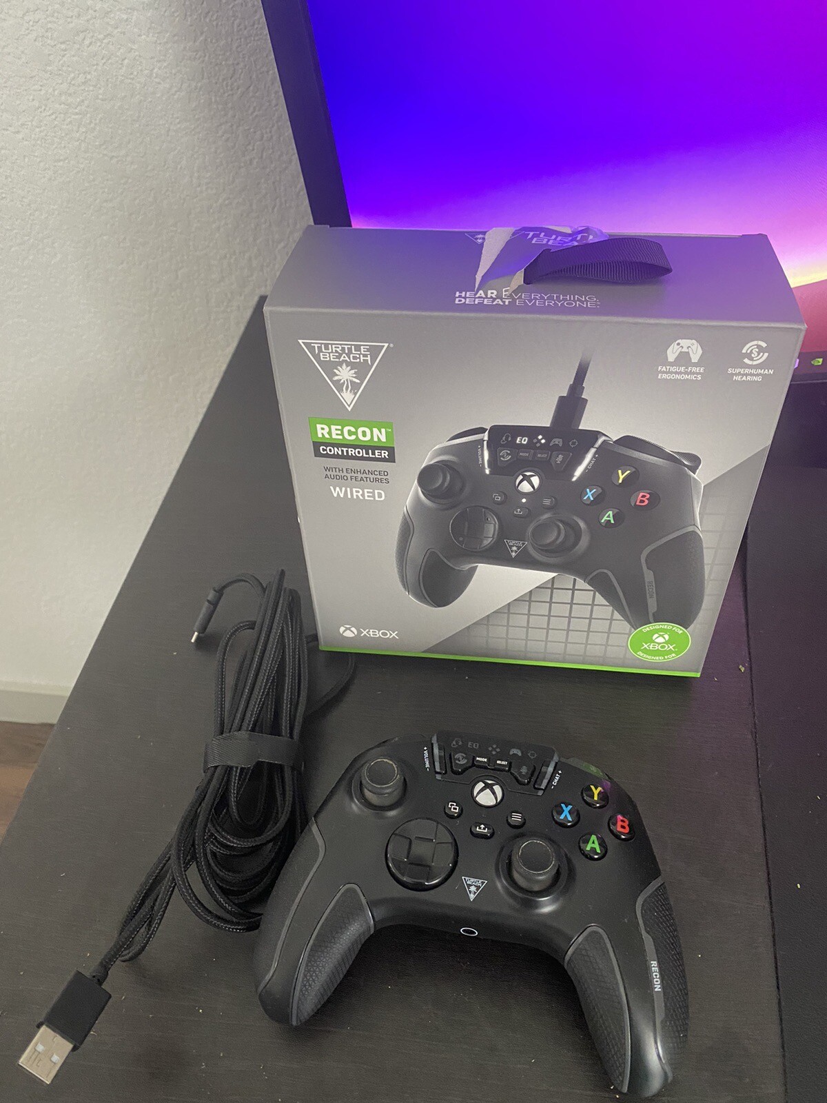 Microsoft 5C6-00056 Xbox One 1TB Console – Black. W Controller