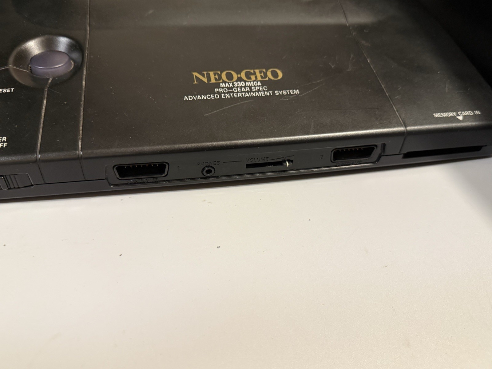 Neo Geo AES US Gold System Console SNK Please Read Low Serial