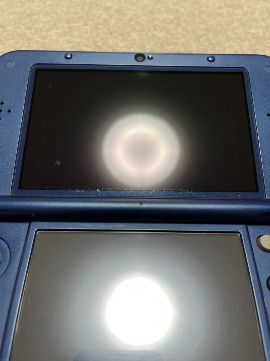 New 3DS LL XL Metalic blue Japan Nintendo Console region Japanese B951