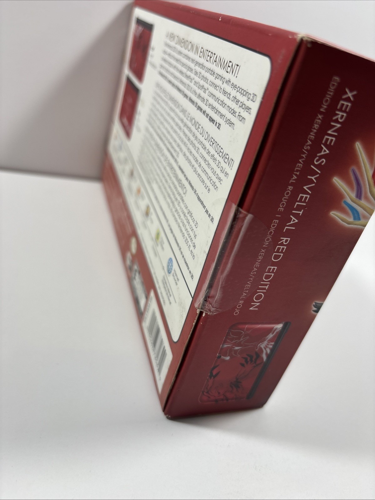 Nintendo 3DS XL Pokemon Xerneas & Pokemon Yveltal Red Edition – CIB Complete VG