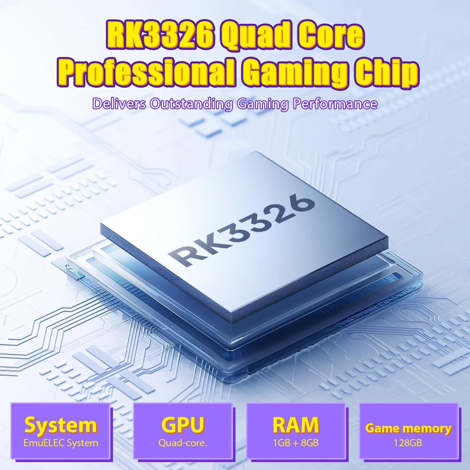 R36T Retro Handheld 3.5 IPS 64GB 18000+ Games Red