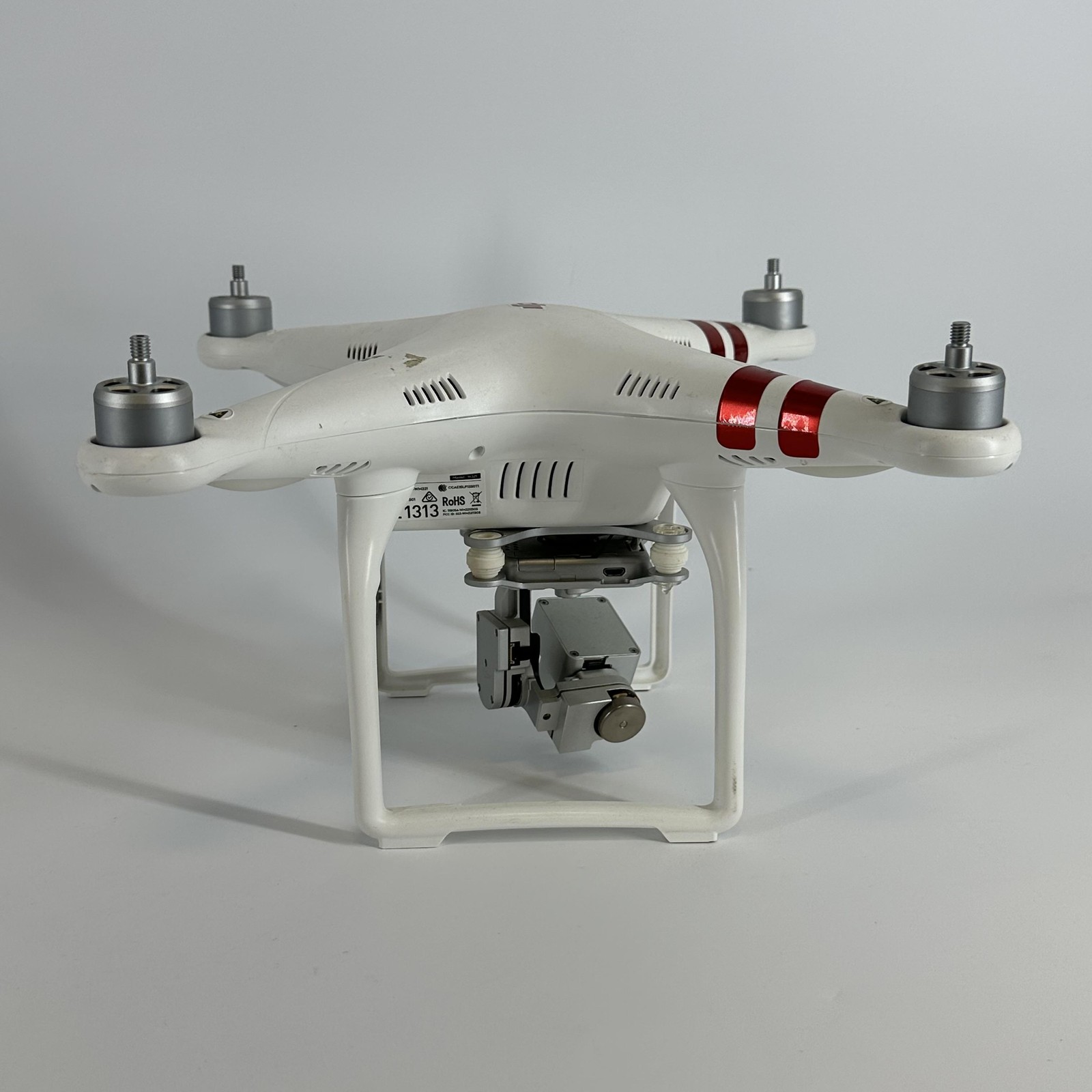 DJI Phantom 3 Standard Drone Quadcopter White w/ DJI goggles FPV – Good