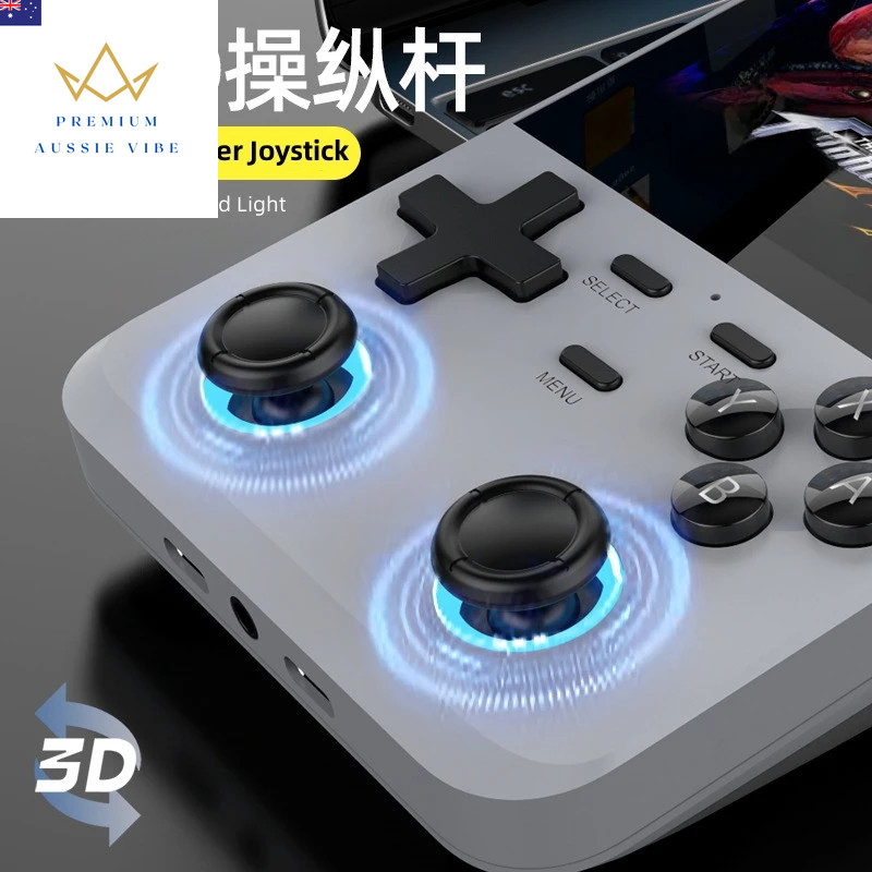 D007 Plus/ X6 3.5 Inch IPS Screen Handheld Game Players Dual Joystick 10000+ Gam