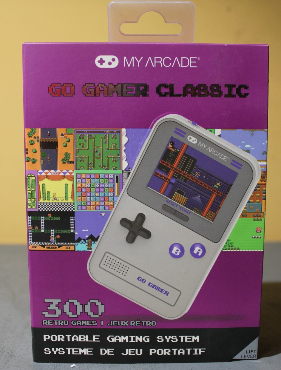 My Arcade Go Gamer Classic 300 Retro Games Portable Gaming System NEW!