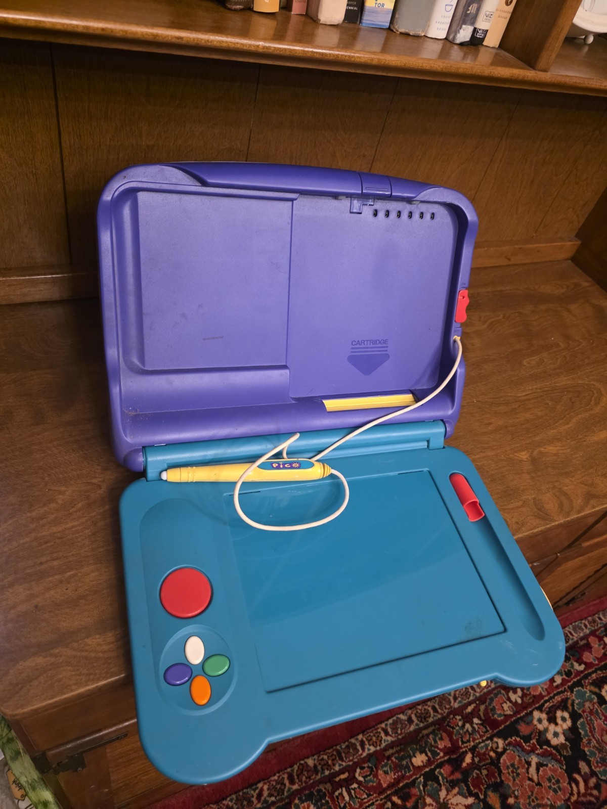 Sega Pico MK-49002 Video Game System W Stylus 1994 CONSOLE Untested