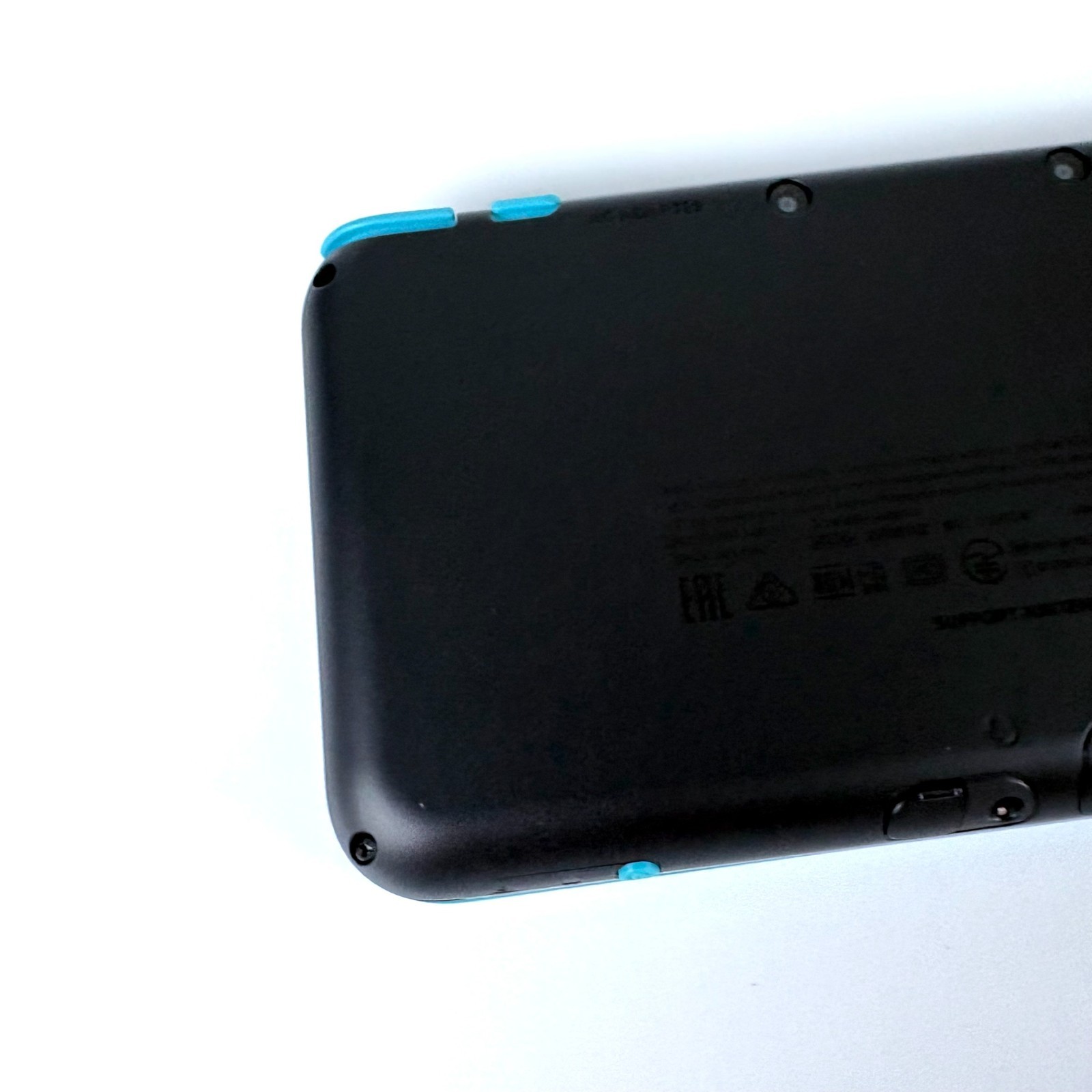new Nintendo 2DS XL LL Black & Turquoise Blue NTSC-J Japan Console [Near Mint]