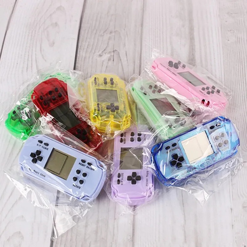 Retro Handheld Video Game Console Key Chain Portable Mini Pocket Kids Gifts US