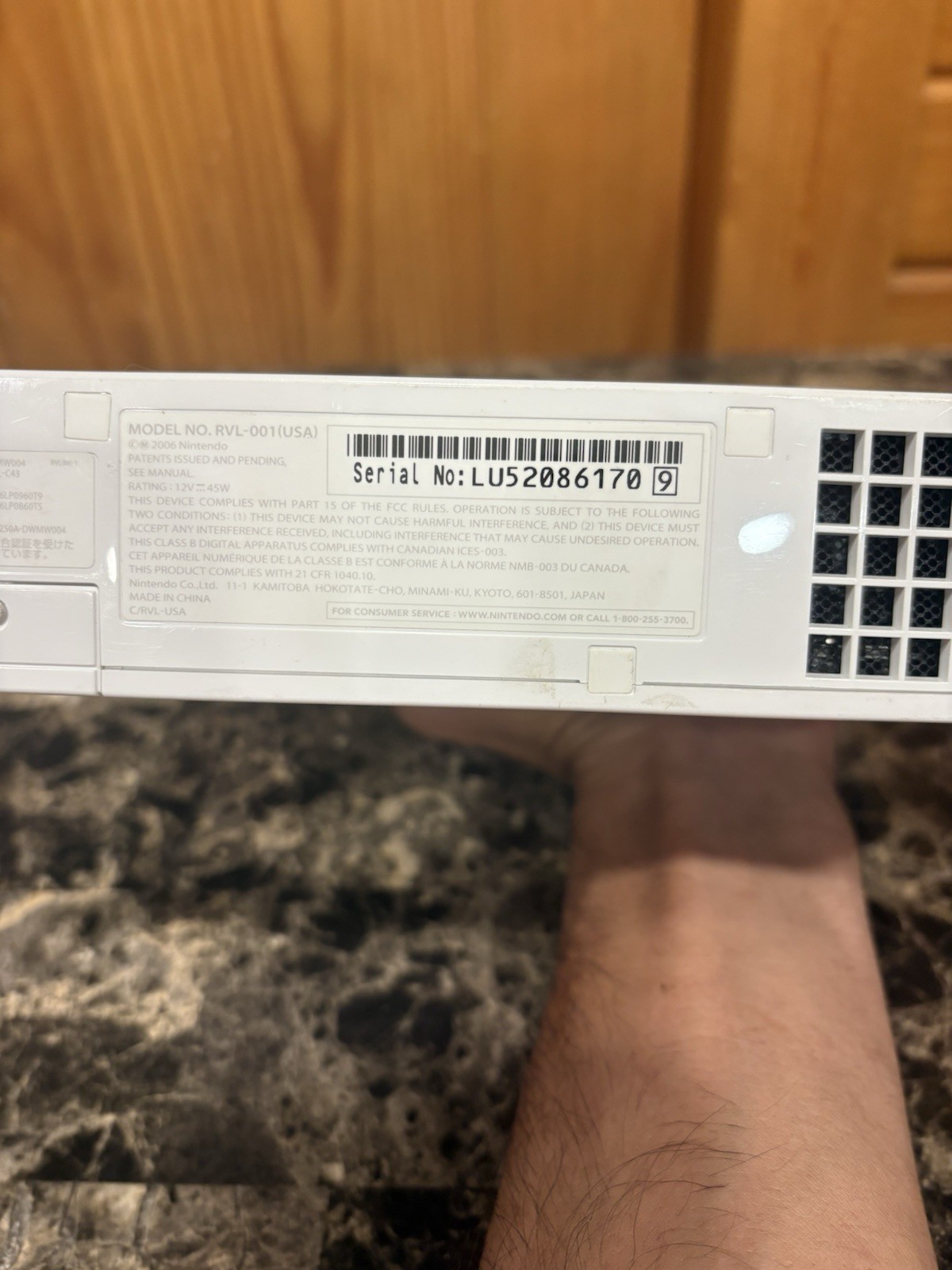 Nintendo Wii RVL-001 512 MB Console Only! Tested Working READ DESC!!!!!