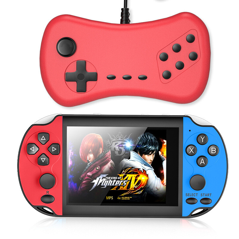 X7S 3.5inch TFT HD Screen SFC FC GBA NE0 GBC Handheld Game Console 1200 Games