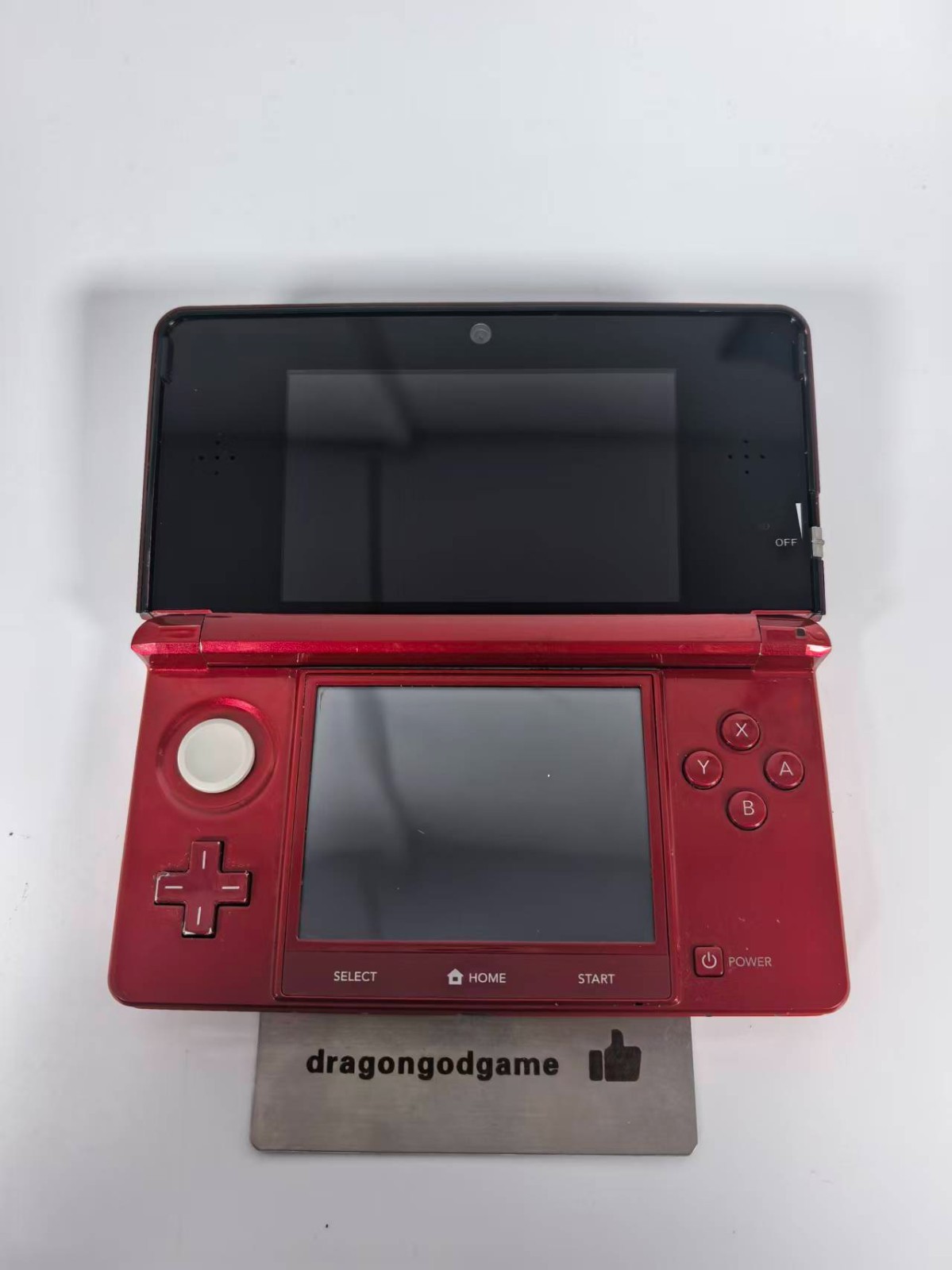 Nintendo 3DS Red handheld game console used