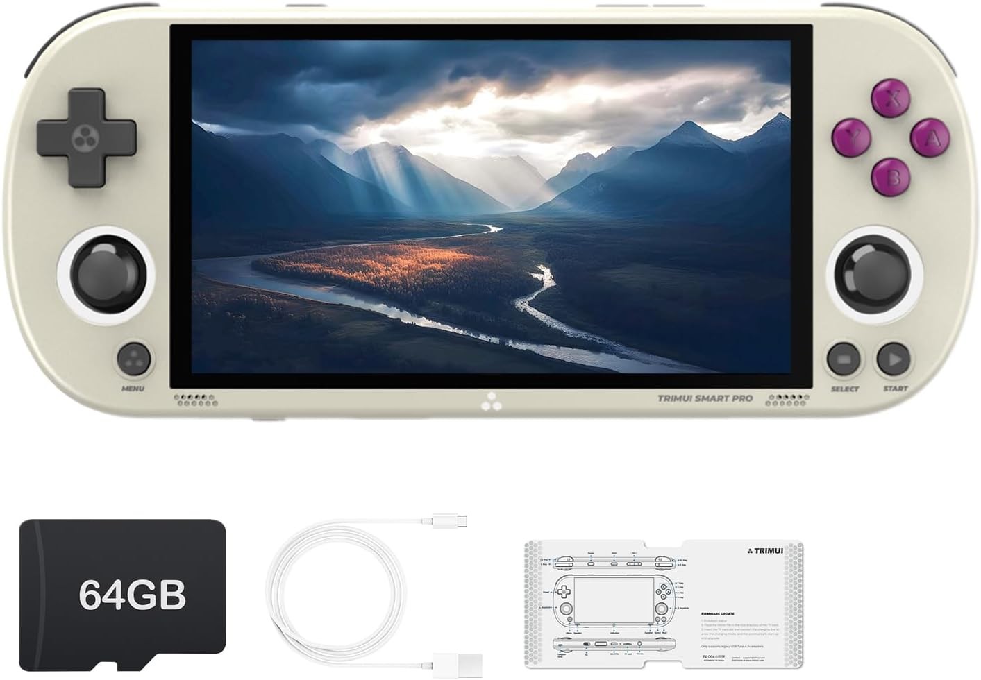 HANHIBR Trimui Smart Pro Handheld 4.96 IPS Gray 64GB