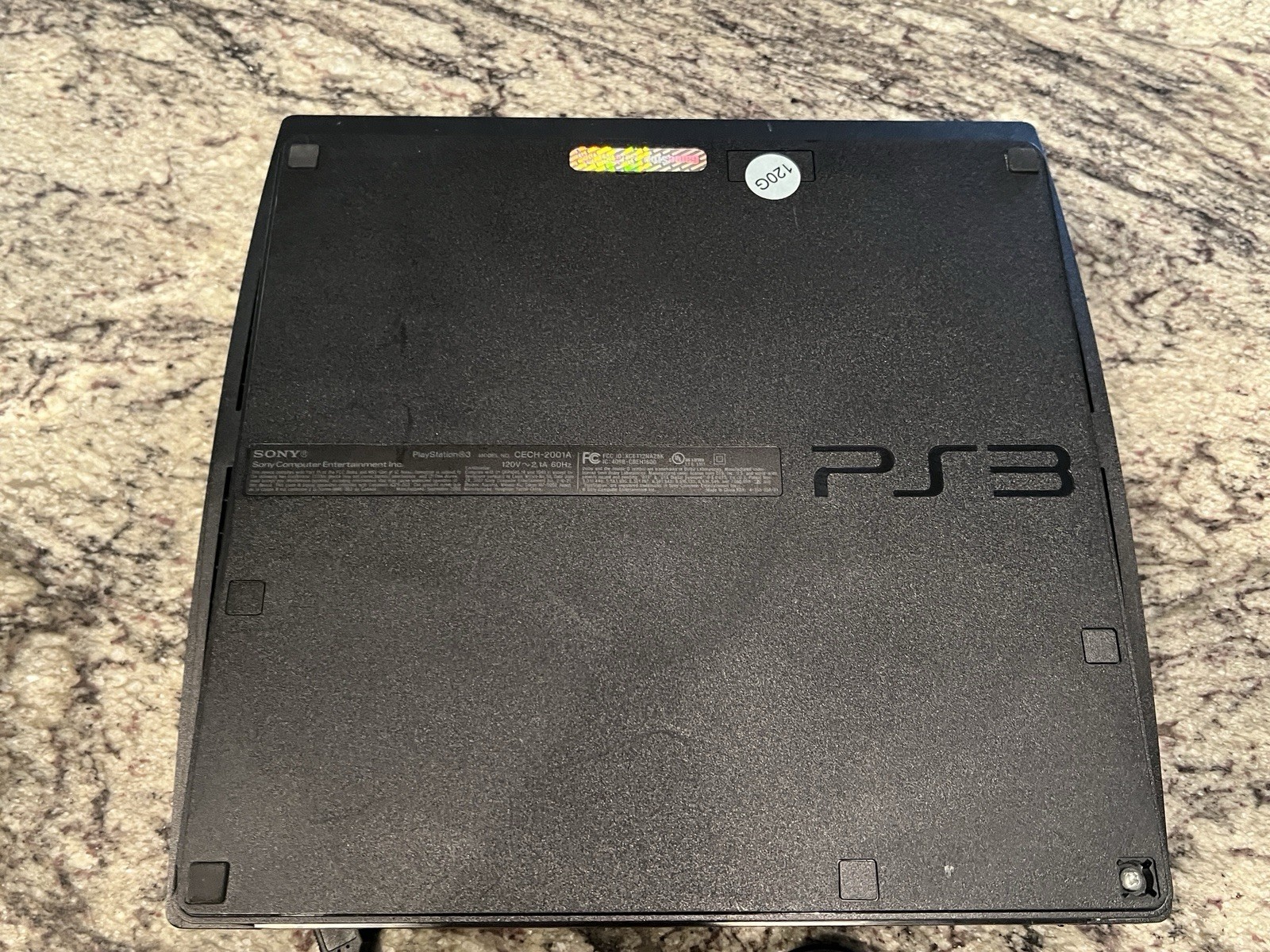 PS3 Slim CECH-2001A Console Bundle 120 GB Call Of Duty Ghosts