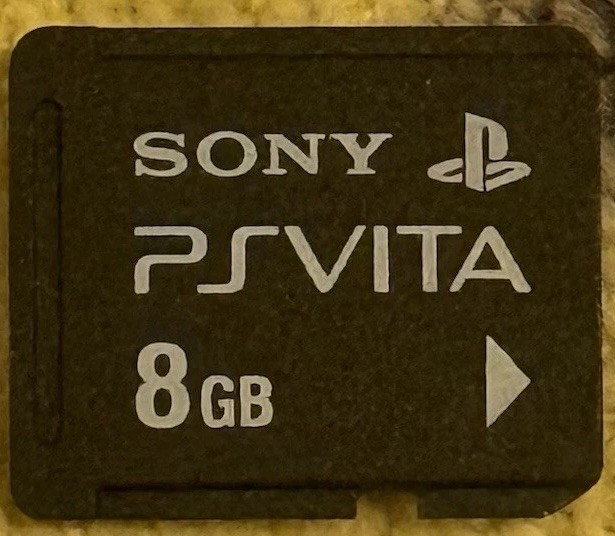 Sony PS Vita PlayStation PCH-1100 Case Charger 8GB Factory Reset Tested Nice!