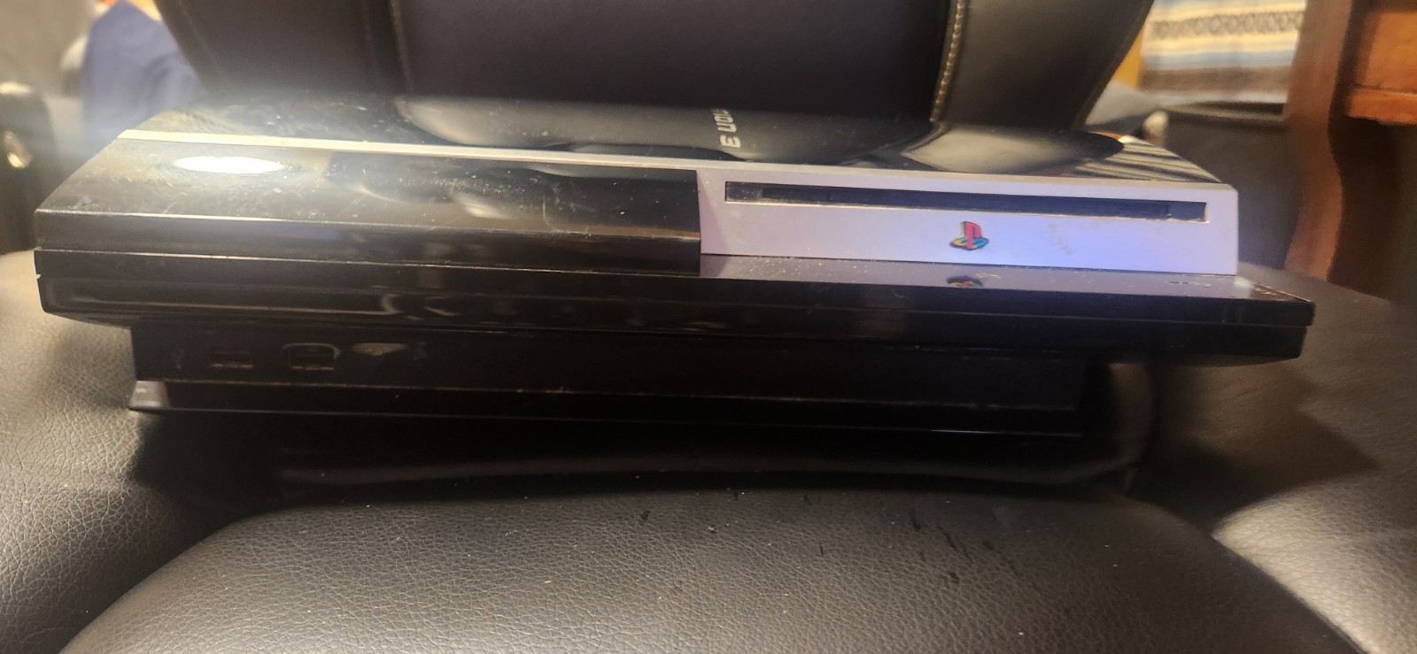 Sony PS3 Fat CECHG01 160GB Tested Blu-ray OK Game Disc Issue OEM