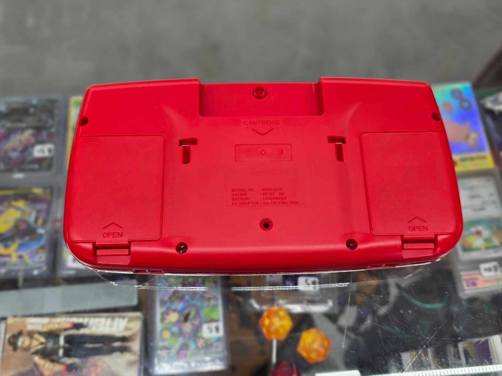 Game Gear Handheld (Has been reshelled, recapped, and uses a type c charger.)
