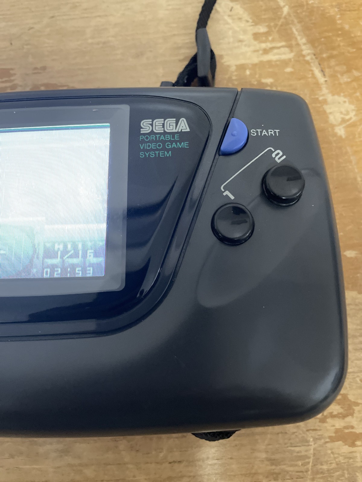 Sega Game Gear Console w/ AC Adapter Turns On (No Sound READ DESCRIPTION)