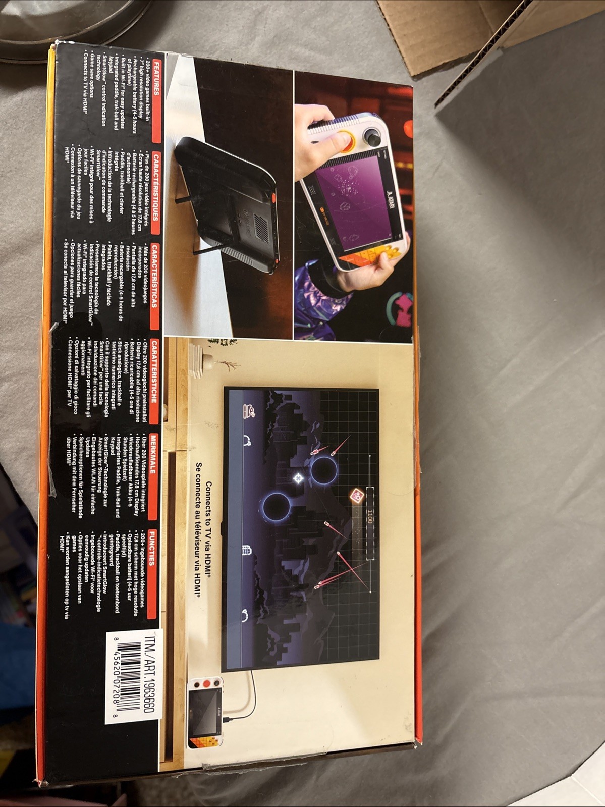 Atari My Arcade Gamestation Go Handheld Gaming System W/ 200+ Games – Open Box