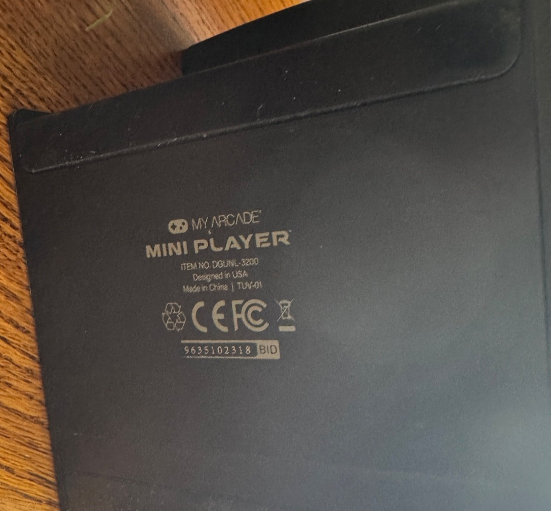 My Arcade Data East Classics Mini Player 10″ Inch Mini Arcade Machine Cabinet