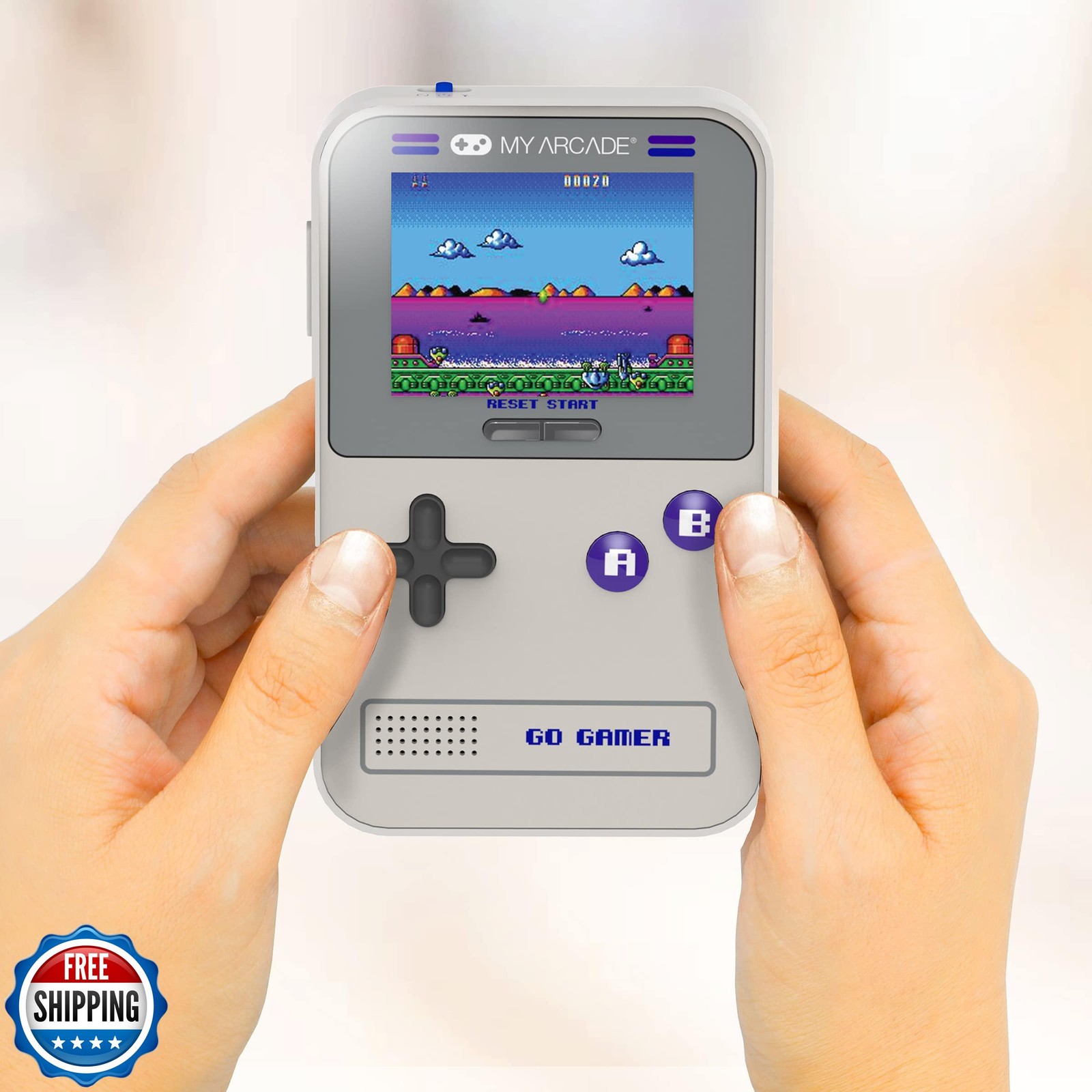 My Arcade Go Gamer Classic-Purple: Portable Electronic Game Conso