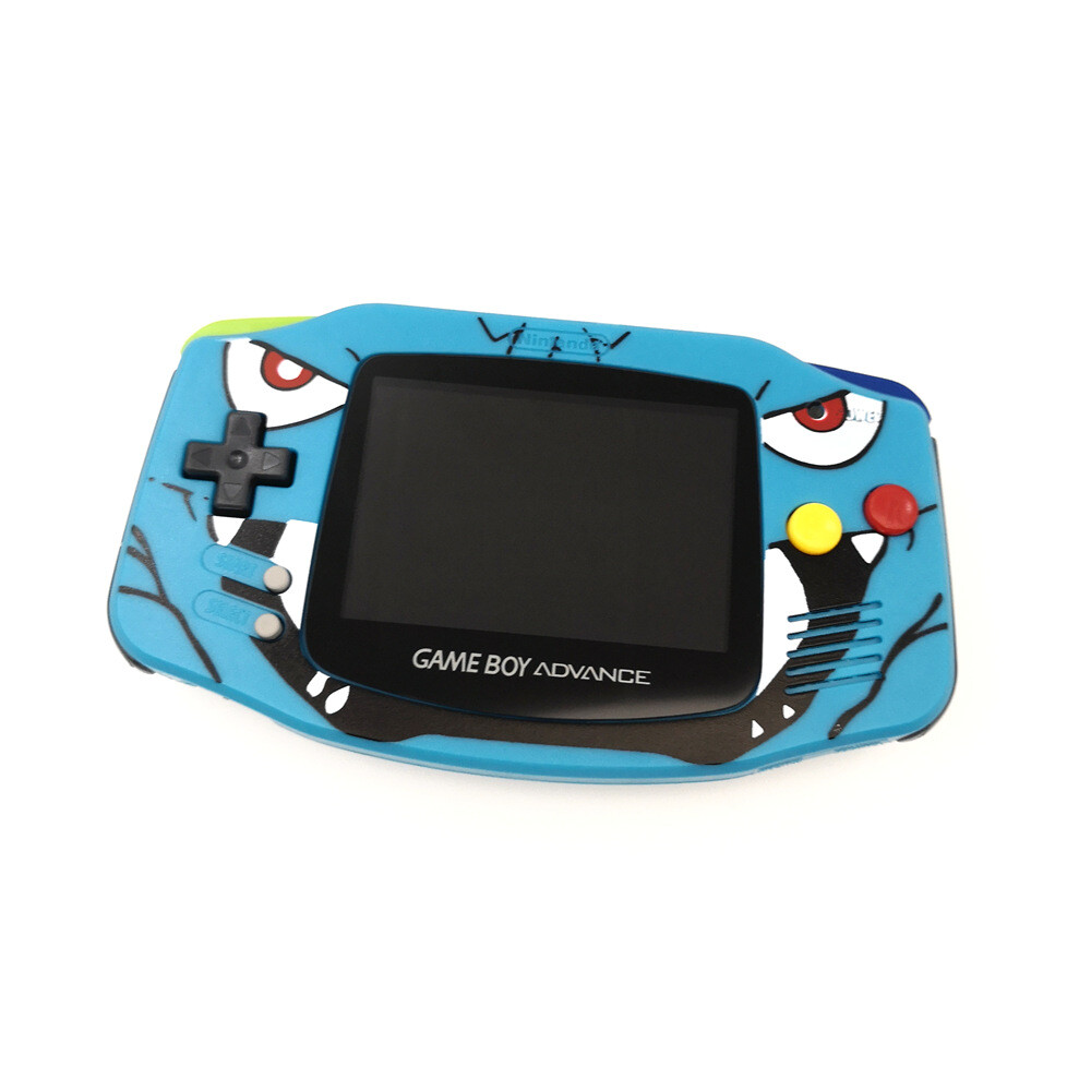 Game Boy Advance Console with iPS Backlight Backlit LCD Console – Bulbasur