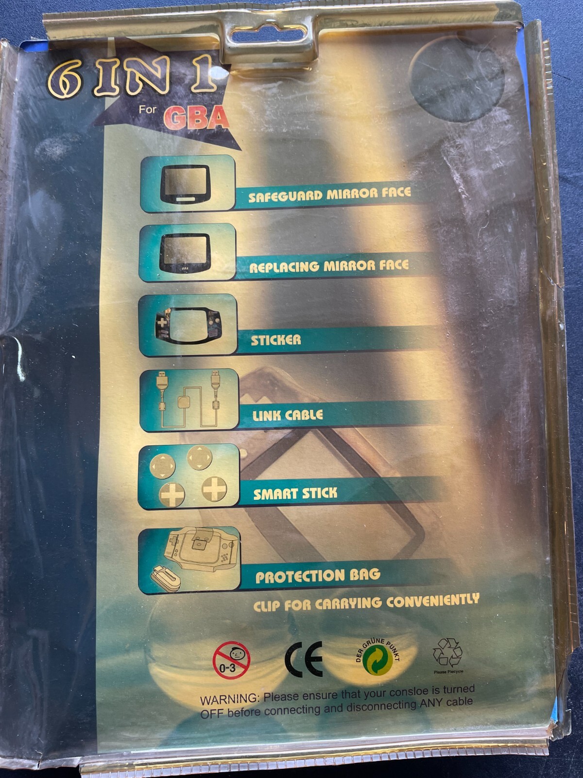 Gameboy Advance Kit 6 in 1