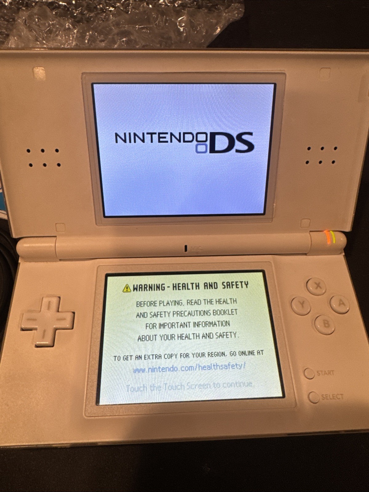 Nintendo DS Lite Handheld System – White (13306461)