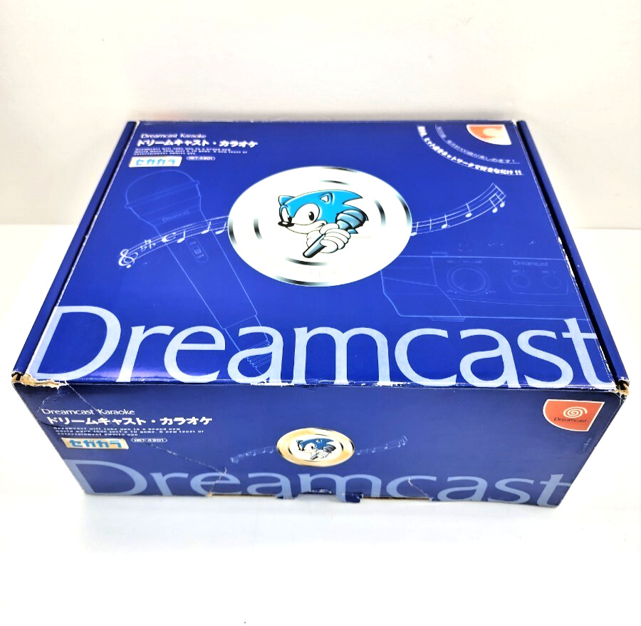 Sega Dreamcast KARAOKE SEGAKARA Console Boxed HKT-4300 System A10004164