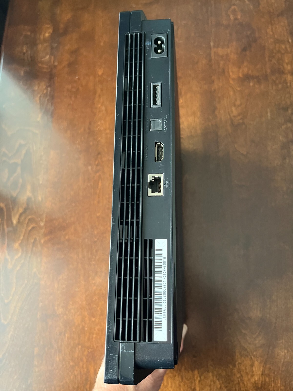 SONY PS3 Slim Black Console CECH-2001B — NOT Working For Parts ONLY